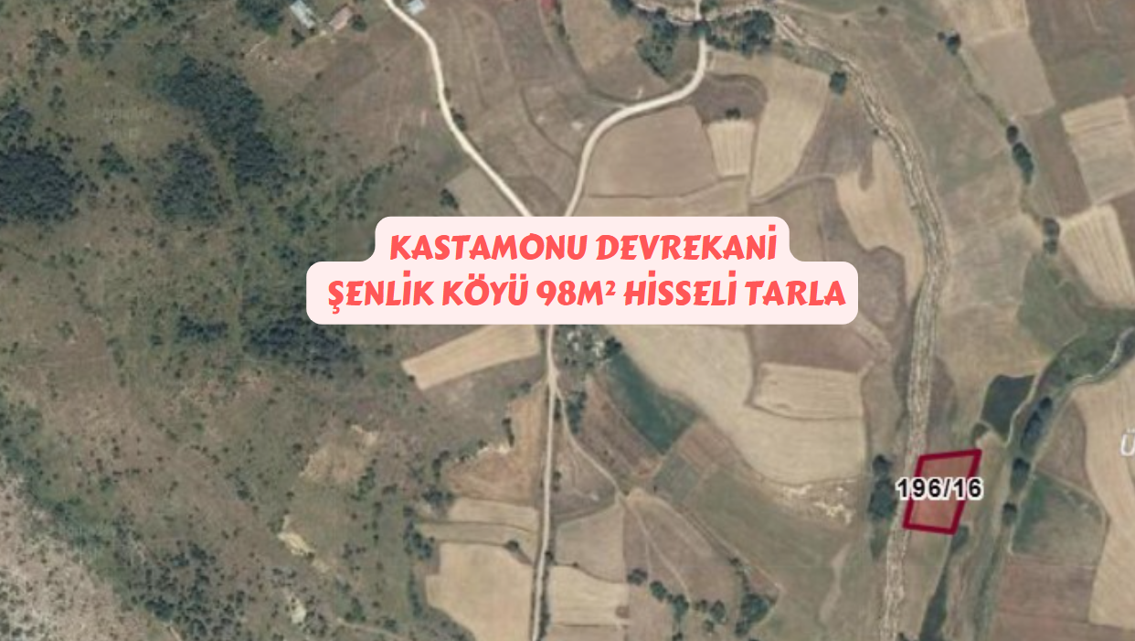 KASTAMONU DEVREKANİ ŞENLİK KÖYÜ 98M² HİSSELİ TARLAMIZ SATILIKTIRFavori - KASTAMONU DEVREKANİ fotoğraf 7